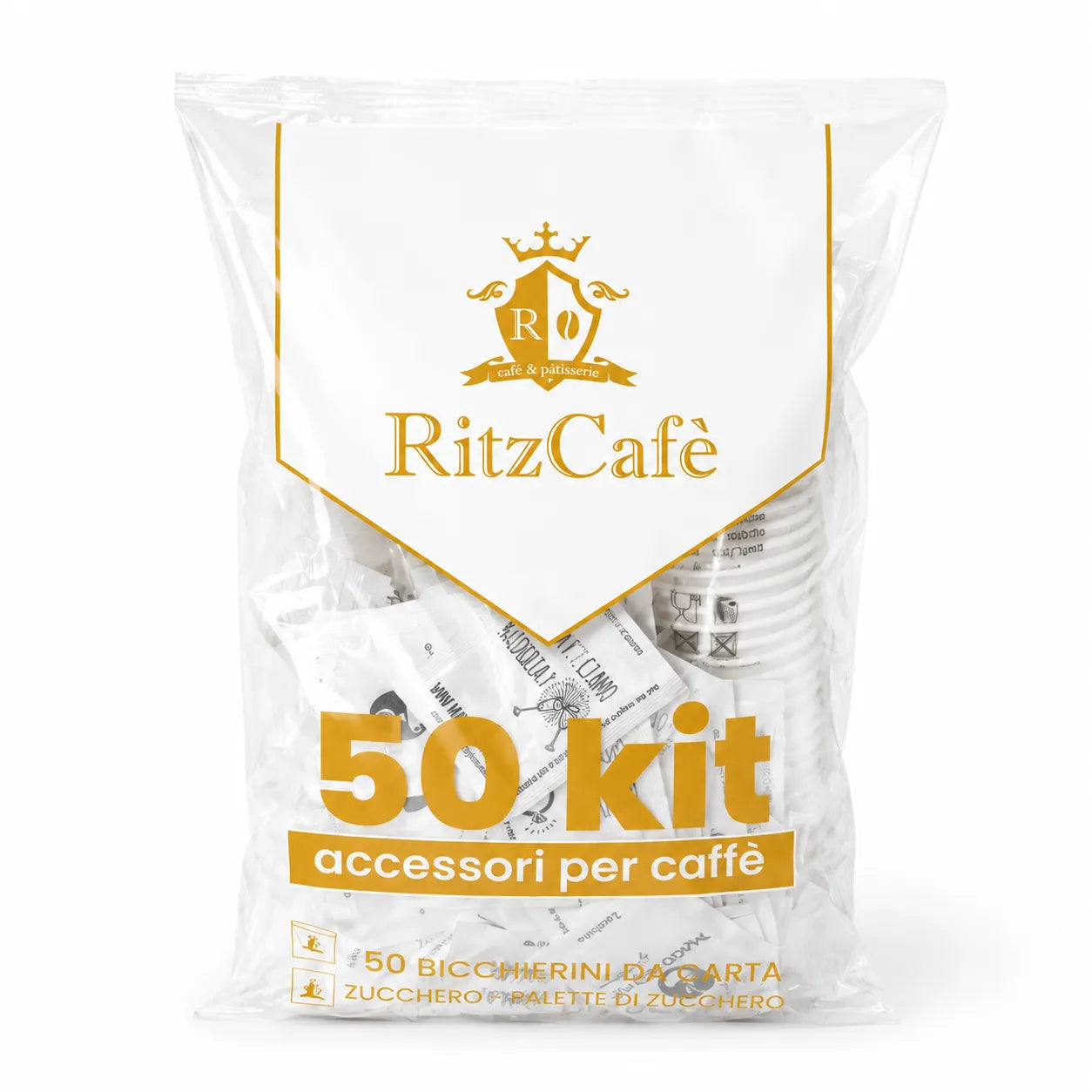 Cialde Miscela Decaffeinata - Box da 50 pz + KIT Accessori